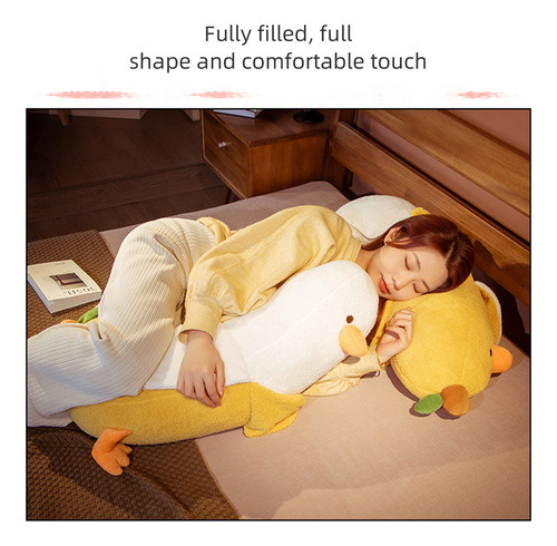 Banana Duck Plush Toy 50cm White