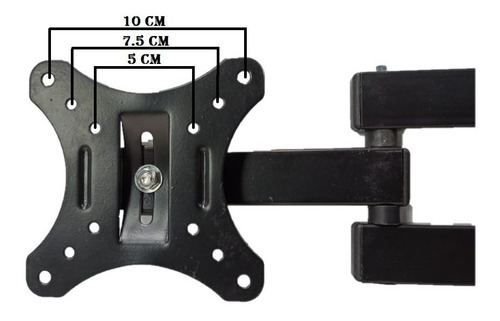Imagen 2 de 3 de Soporte Base De Brazo Para Tv Television De 10 A 32 Pulgadas