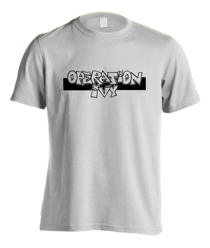 Remera Operation Ivy #04 Rock Artesanal Planta Nuclear