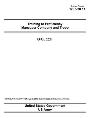 Libro: Training Circular Tc 3-20.11 Training To Proficiency