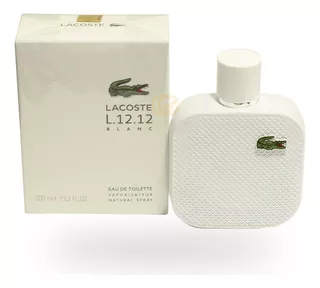 Perfume Lacoste Blanc 100ml Edt L12 12 Masculino Original