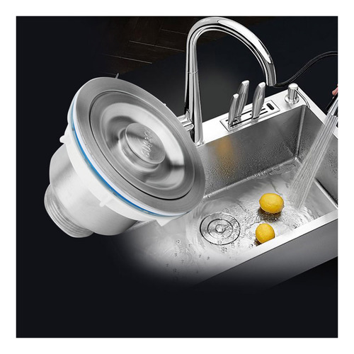Tapón De Desagüe De Acero Inoxidable Para Cocina, Filtro De