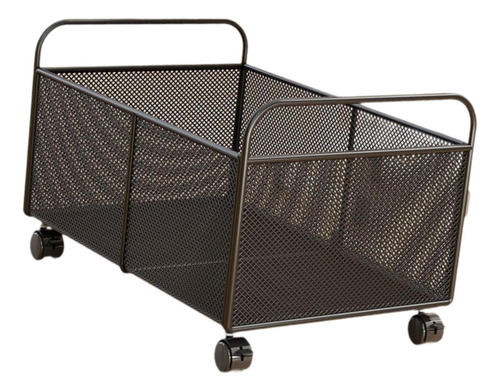 Cesta De Alambre Rolling Wire Vegetable Fruit Rack With L