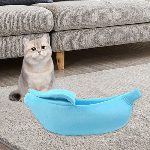 Cama Para Gatos, Casa Para Animales, Semicerrada, Lavable, L