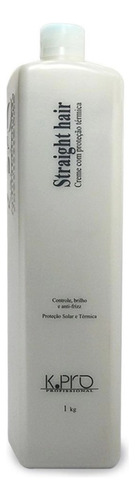 Kpro Straight Hair Creme Proteção Térmica 1kg