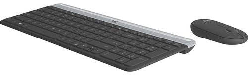 Logitech Mk470, Kit Inalambrico, Teclado Y Mouse Negro Negro