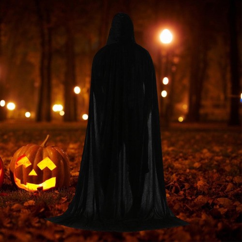 Mago De Halloween Con Capucha Capa Navidad Sudaderas Con