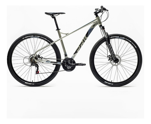 Mountain Bike Spirit R29 21v  Color Plateado Tamaño Del Cuadro L (19.5)