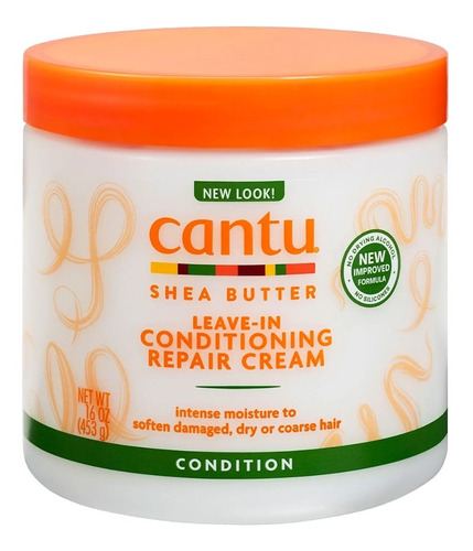 Leave In Cantu Shea Butter Tratamiento Sin Enjuague 453g