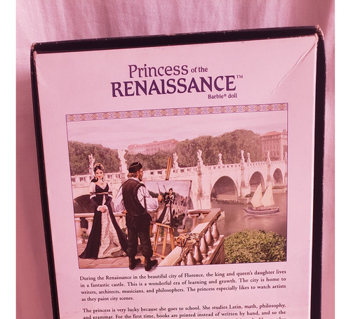 Barbie Princesa Renacimiento Princess World Renaissance (Usado)