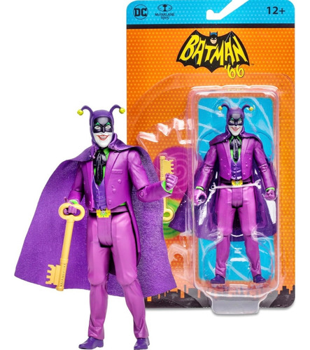 Figura The Joker Batman 66 Classic Tv Mcfarlane Toys 404a