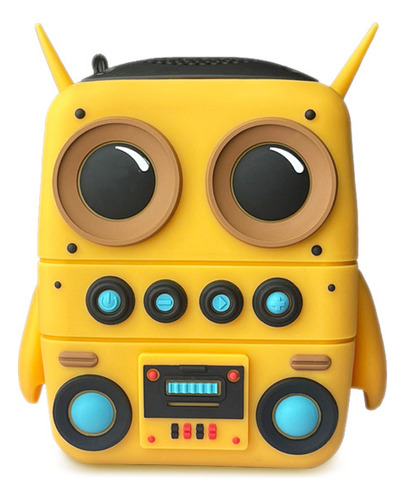 Yellow Little Man Bluetooth Audio Bocina Portátil