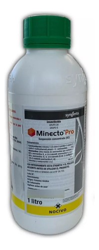 Insecticida Minecto Pro X 1 Litro Cs*-