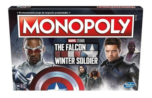 Monopoly The Falcon And The Winter Soldier Hasbro