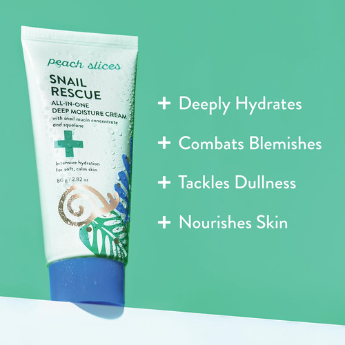 Crema Hidratante Peach Slices Snail Rescue All-in-one