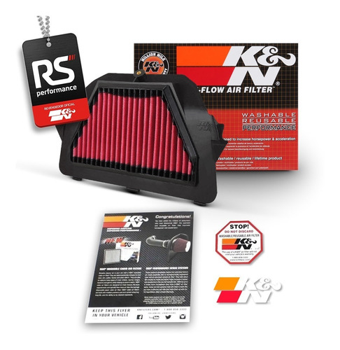 Filtro De Ar Esportivo Inbox K&n Moto Yamaha Yzf R6 Yzfr6