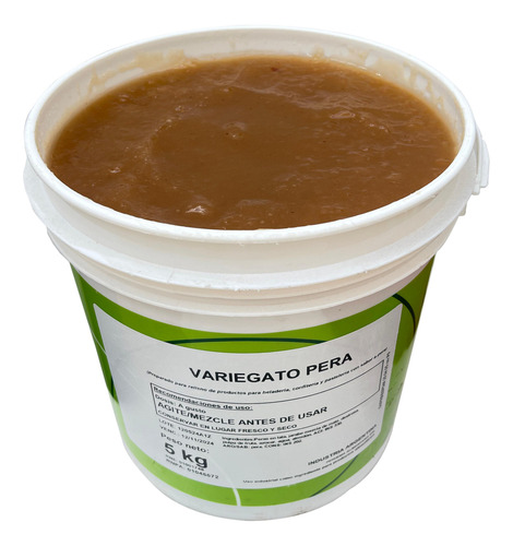 Mermelada Pera Pulpa Variegato Pasteleria 5 Kg