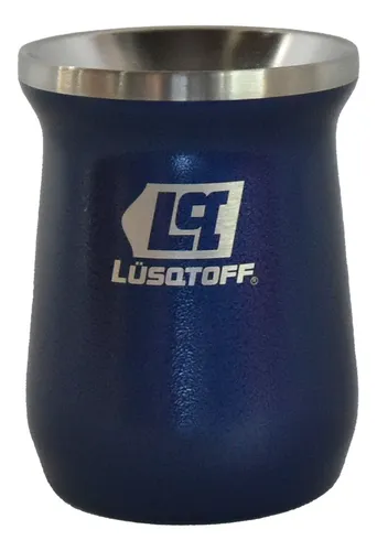 Mate Termico Acero Inoxidable 300ml Azul Lusqtoff Matla-9 C