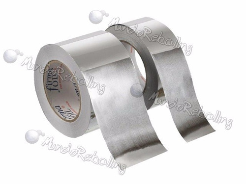 Cinta De Aluminio (foil Tape) 5cm X 40m Resistente A 300ºc