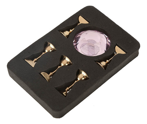 D Base De Práctica De Cristal Ovalado Magnético For