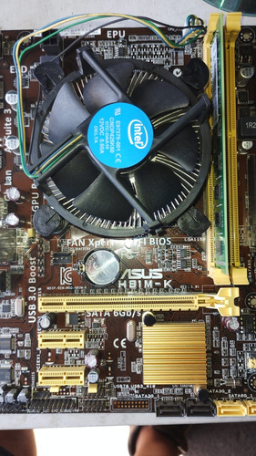 Kit Placa Madre Asus H81m-k Intel Core I7 4ta 8gb Ram Ddr3 (Reacondicionado)