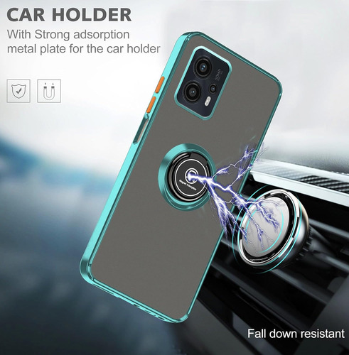 Funda Para Oppo Uso Rudo Con Anillo Metalico+2mica