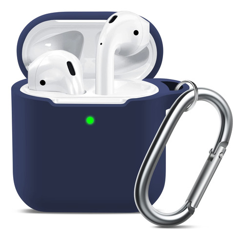 Funda De Caja Vsagier AirPods, Funda Protectora De Silicona