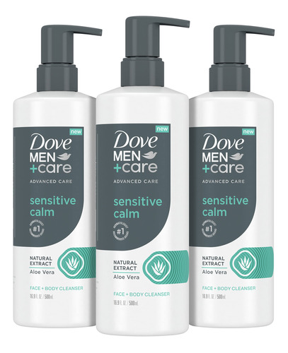 Dove Men + Care Advanced Care - Limpiador Facial Y Corporal.