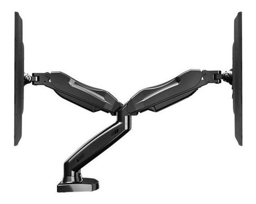 Imagen 3 de 3 de Soporte North Bayou NB H160 de mesa para TV/Monitor de 17" a 27" negro