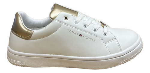 Tenis Tommy Hilfiger Low Cut Lace Up X048 White