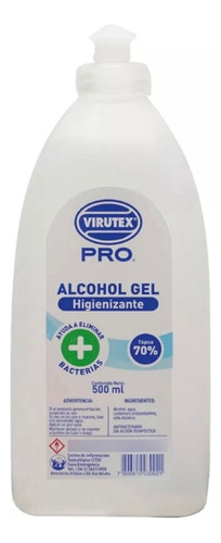 Alcohol Gel Virutex Pro 500ml