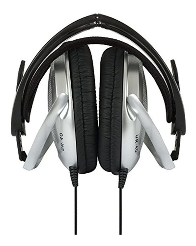 Auriculares Plegables Koss Ur40 Color Negro De Sobre Oreja