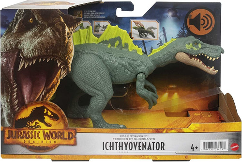 Jurassic World Dominion - Ichthyovenator - Sonidos! Mattel 