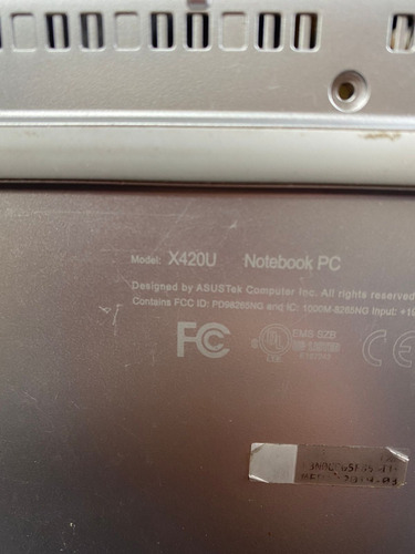 Asus X420u En Desarme Venta De Partes Repuestos (Usado)