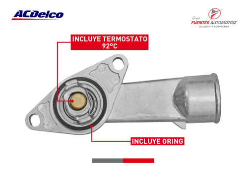 Toma Agua Completa Para Tornado 1.8 2004 2005 2006 Acdelco