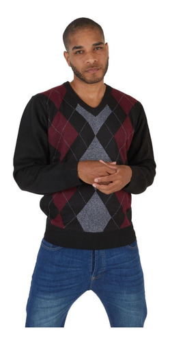 Sweater Hombre Rombo Olegario Oferta Varios Colores