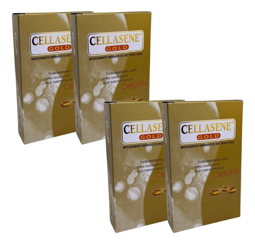 Tratamiento Completo Cellasene Gold Anticelulitis 120 Caps