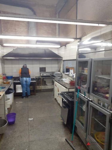 Salão Para Alugar, 200 M² Por R$ 4.000,00/mês - Vila Nogueira - Diadema/sp - Sl0399