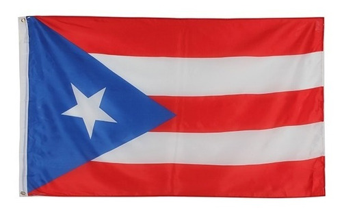 Bandera De Puerto Rico 150x90cm. Banderas Del Mundo.
