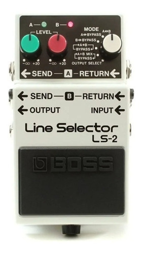 Pedal P/ Guitarra/ Bajo Boss Ls2 Line Selector