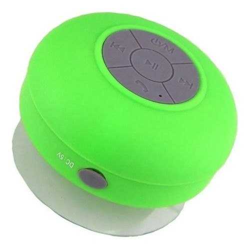   Bocina Con Ventosa Slim Y Impermeable Portátil Bluetooth