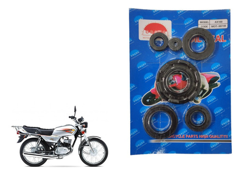 Juego Retenes De Valvula Motor Suzuki Ax100 6 Piezas Osaka