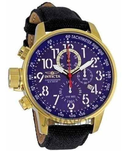 Relógio Invicta 1516 Force Original Banhado 18k Ouro