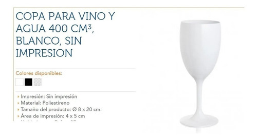 Imagen 2 de 6 de 6 Copa Vino Y Agua Plástico Eventos Bar Gastronomía En Caja