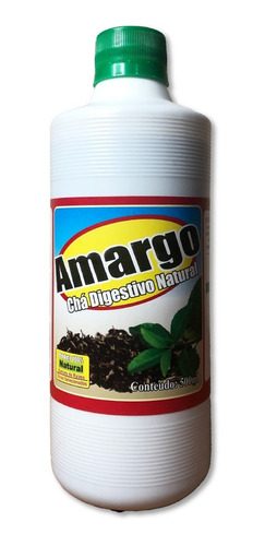 Amargo Digestivo Remédio Natural Pronto Para Consumo 500ml