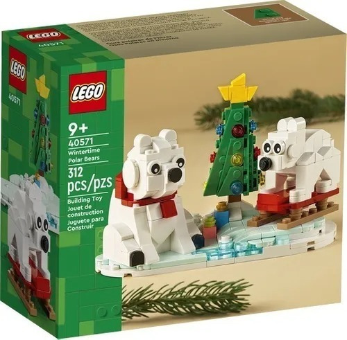 Lego Navidad Osos Polares En Invierno Christmas Set 40571