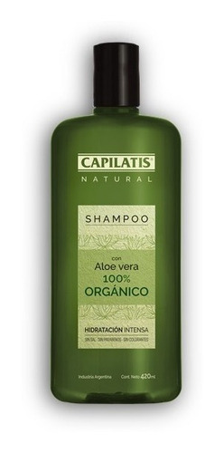 Shampoo Con Aloe Vera 100% Orgánico