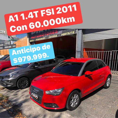 Audi A1 1.4 Ambition Tfsi 122cv Stronic 2011,$979.999 Y Ctas