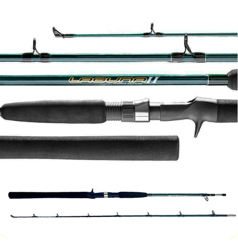 Vara Pesca Marine Sports 1,83m 20-40 Lbs Para Carretilha 2 P