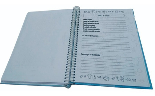 Imagen 3 de 10 de Agenda Pediátrica Personalizado Para Controles Bebés.